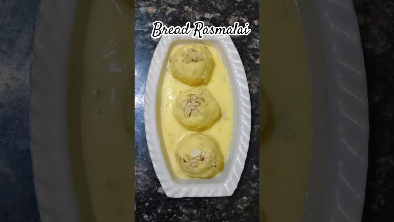 Bread Rasmalai👌👍#shorts #ytshorts #youtubeshorts #recipe #rasmalai #breadrasmalai #breadrecipe #food