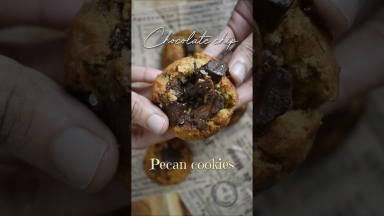 BEST Chocolate Chip Pecan Cookies #recipe #viral #fyp