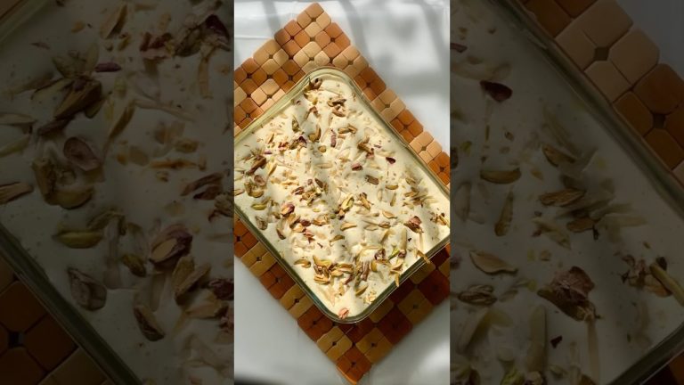 No-Bake Arabian pudding | Easy Layered Pudding with Cake & Cream #dessert #pudding #fypシ゚viral