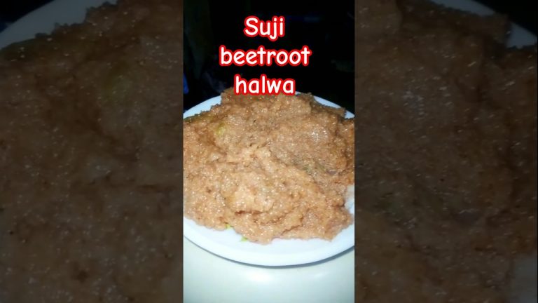 Suji ka Halwa | Halwa Recipe #ytshorts​#shorts #shortsfeed #shortvideo #sujikahalwa #beetroot