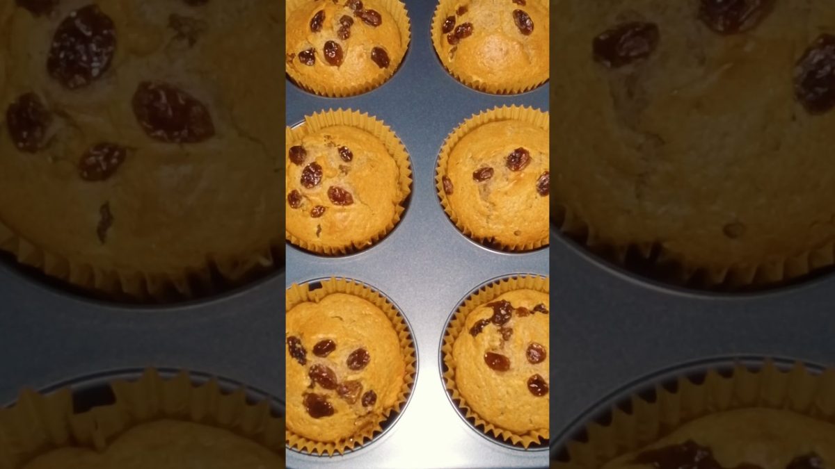 Muffins! Rum & Raisin Flavour