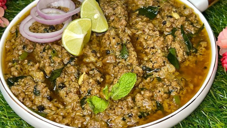 Most Delicious HYDERABADI KALIMIRCH KA TALAHUA KEEMA – Keema Fry Recipe | Kheema Masala By Fem
