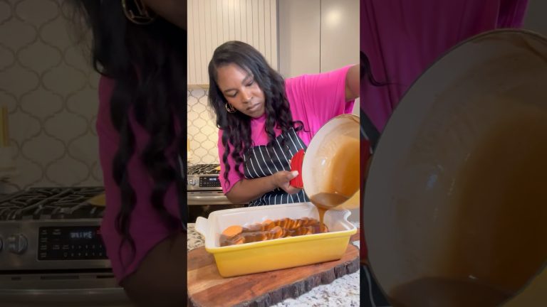 Delicious Candied Yams #cookingtutorial #candiedyams #sweetpotato