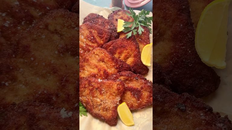 Fried pork cutlets are just as yummy as chicken cutlets and usually cheaper! #recipe #chicken