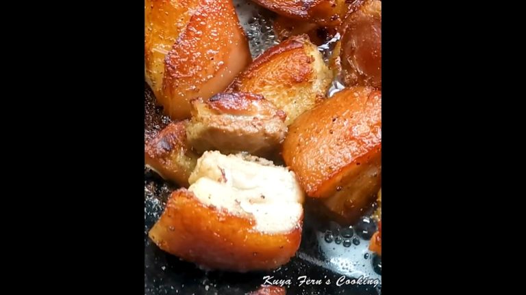 MABILISANG PORK ADOBO SA ASIN!!!