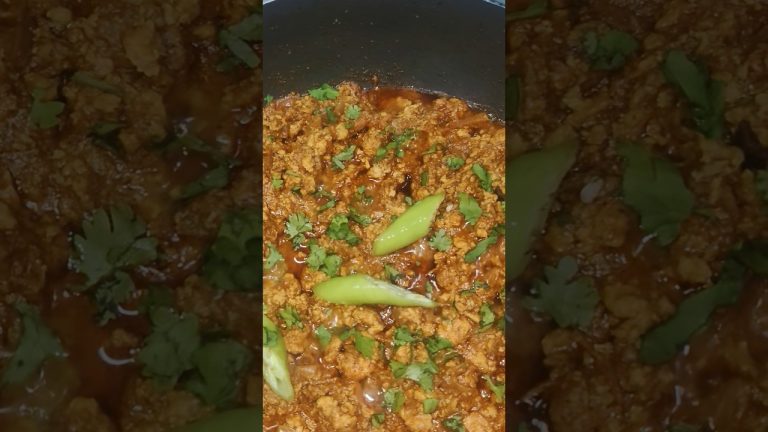 Chicken Keema Masala | Chicken Mince Recipe #shorts #trending #cooking #keema