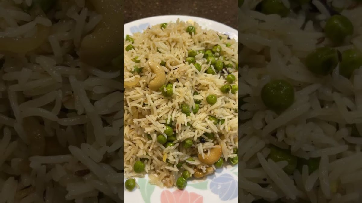 Matar Pulao recipe|peas pulao recipe#shorts