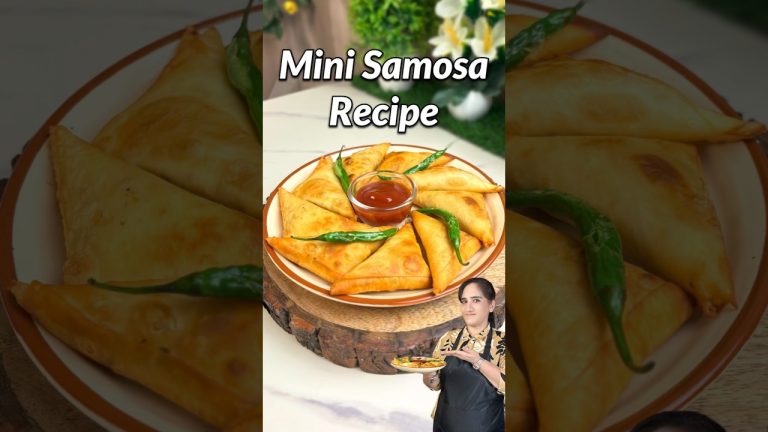 Mini Samosa Recipe #samosa #recipe #shorts