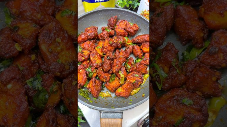 🔥 Chicken 65 Recipe in 30 Seconds | Super Crispy & Spicy | Must Try! 🍗🔥#shorts #chickenrecipe