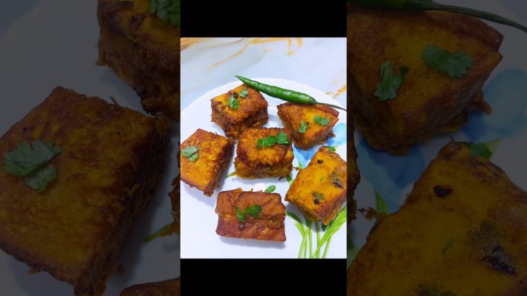 Viral Mini Bread Pakoda Bites in 10 mints🥨🤤 #shorts #breadpakora #breadrecipe #snacks #easyrecipe