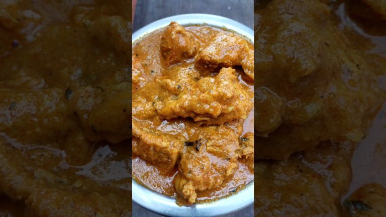 Shahi Chicken Korma Recipe | चिकन करी इतना क्रीमी स्वाद कि रोटी कम पड़ जाएगी!#chicken #shorts