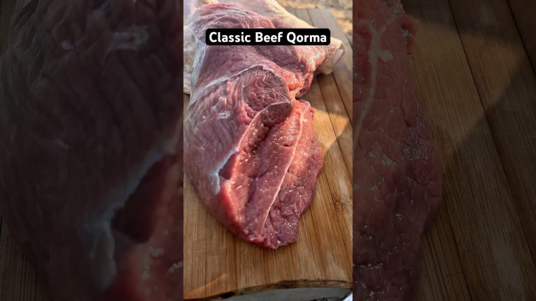 Classic Beef Qorma | ASMR Cooking Shorts