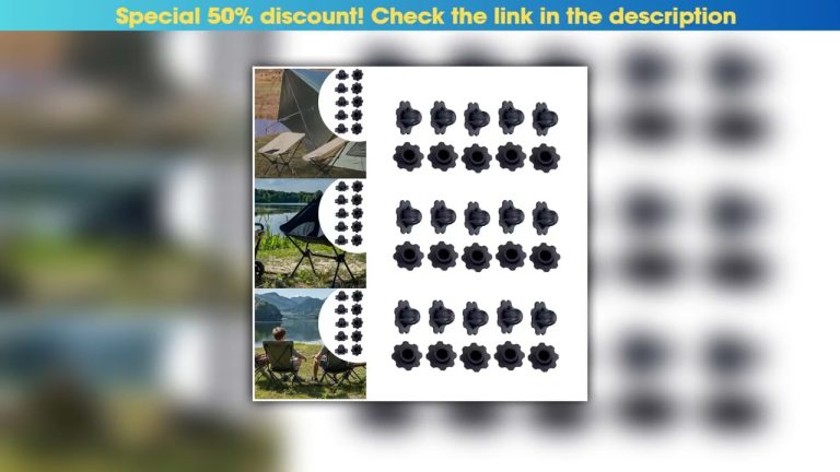 Hot Picks 10Pcs Moon Chair Leg Foot Covers Anti Sinking Cap Practical Nonslip for Camping Chair for