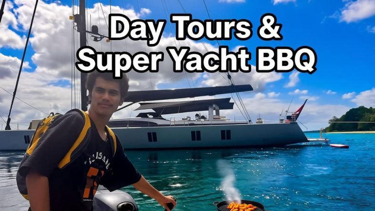 🌊✨ Escape to Paradise: Super Yachts & Day Tours at Nemo Bay, Vanuatu! ✨🌊