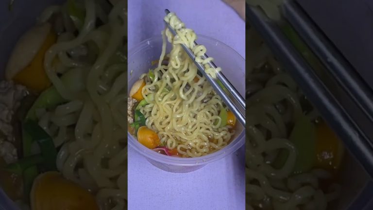 Korean Noodle 🍜 #eating #bbqmeat #bbq #foodie #fishrecipes #seafoodrecipes #smokegrill #korea