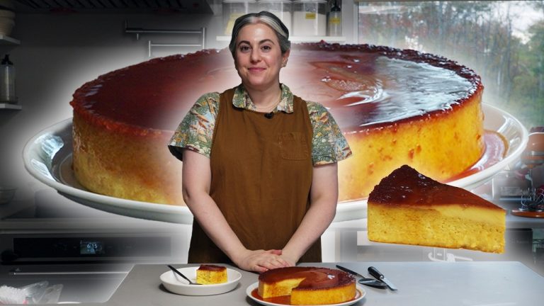 Is This a New Dessert? Claire Saffitz Attempts Crème Caramel Custard Cake | Dessert Person