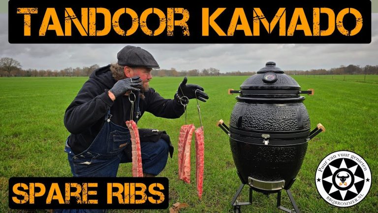 Inbranden Tandoor kamado bbq – tandoor spareribs