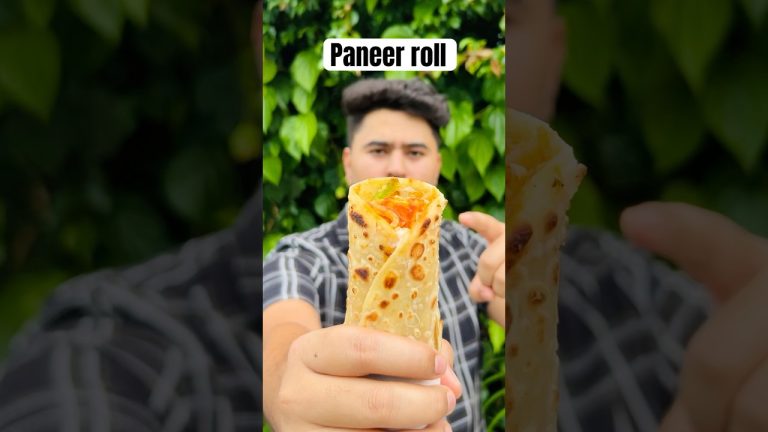 Market vs homemade Paneer roll price || Paneer roll recipe
