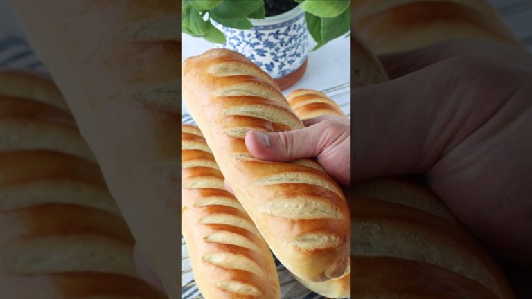 Homemade Brioche Sub Sandwich Roll #recipe