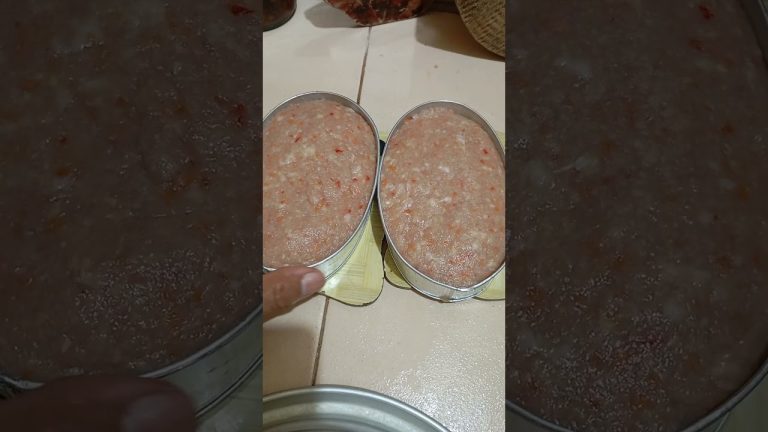 Homemade spam #food #porkrecipe #cooking #homemadespam