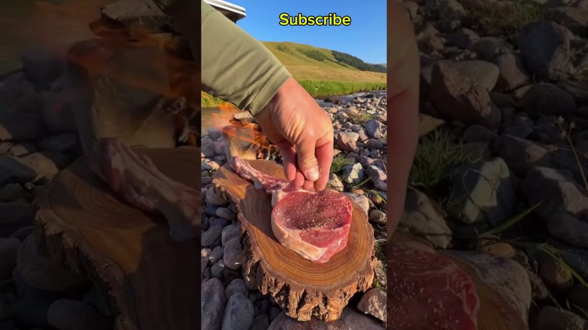 Wild Fire Steak Fry | #shorts