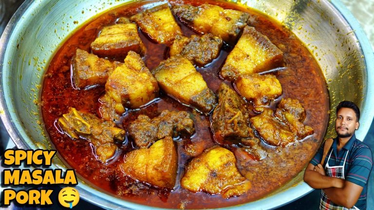 ULTIMATE Desi Spicy Pork Masala Curry Recipe 🔥| Desi Style Pork Curry | Best Indian Flavors