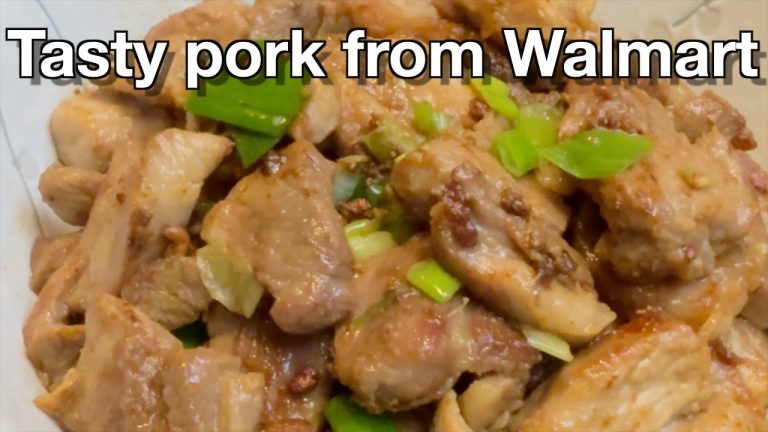 How to cook this tasty Walmart pork at home