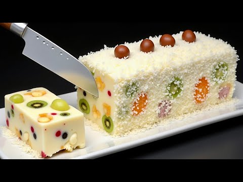 ❗Nur Milch und Kondensmilch! Ein wunderbarer Genuss in 5 Minuten, ohne Ofen, Mehl oder Gelatine!