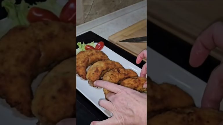 Schabowe Rożki z Pieczarkami w sam raz na imieniny 🥳