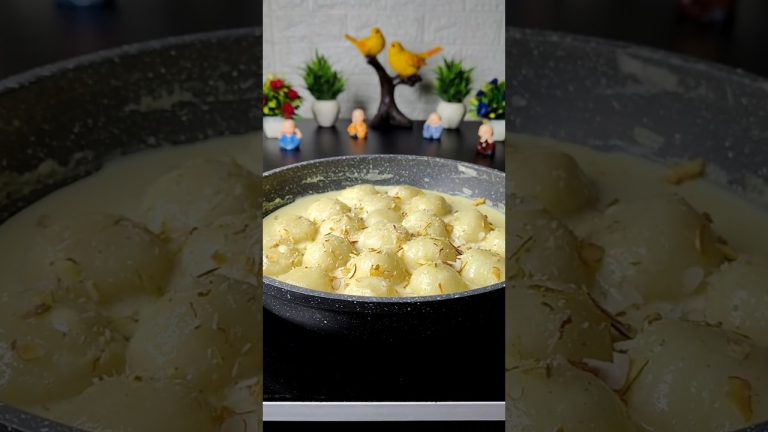 Unique Sabudana Rasmalai Recipe #shorts #viral #dessert #recipe