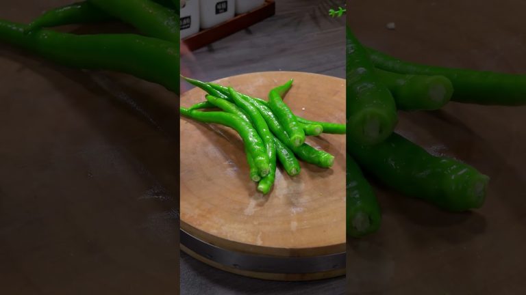 Stir-fried pork with chili, you can do it like me  #cooking #recipe #foodtutorial