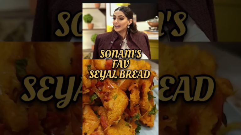 😎Sonam's Favourite Seyal Bread Recipe😎 #shorts #youtubeshorts #sonamkapoor #bread #snacks #trending