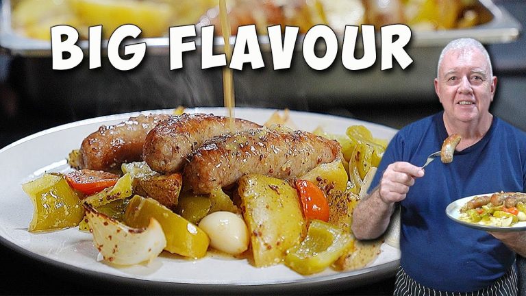 The Best Sausage & Potato Tray Bake You’ll make this week!