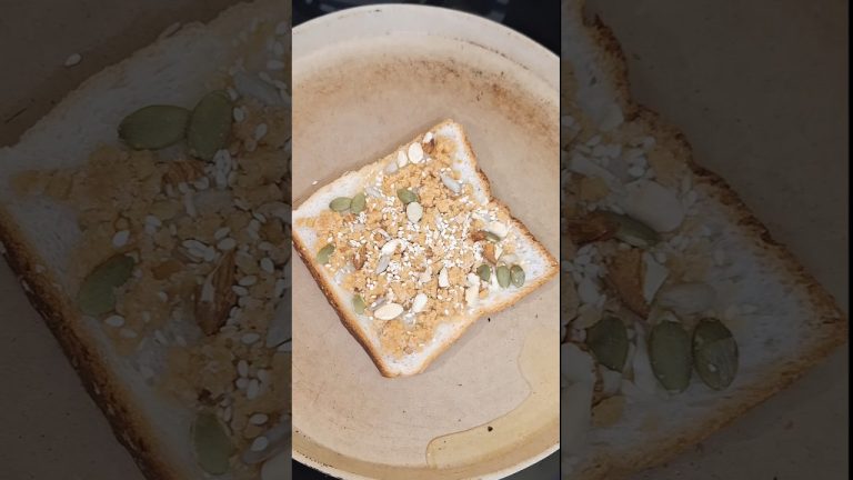 Dryfruit toast | Bread toast recipe