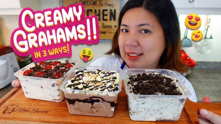 GRAHAM REF CAKE Recipe pang Negosyo with Costing using Nestle All Purpose Cream