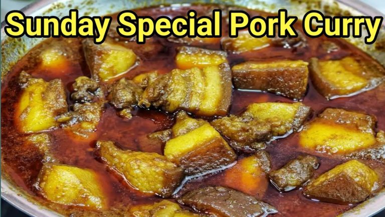 Sunday Special Nepali Pork Curry | Village Style Pork Recipe | Pork Recipe