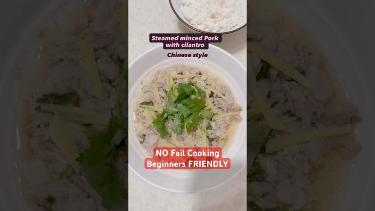 Steamed pork patty, Taste OF ASIA #youtubeshorts #shorts #cooking #howtomake