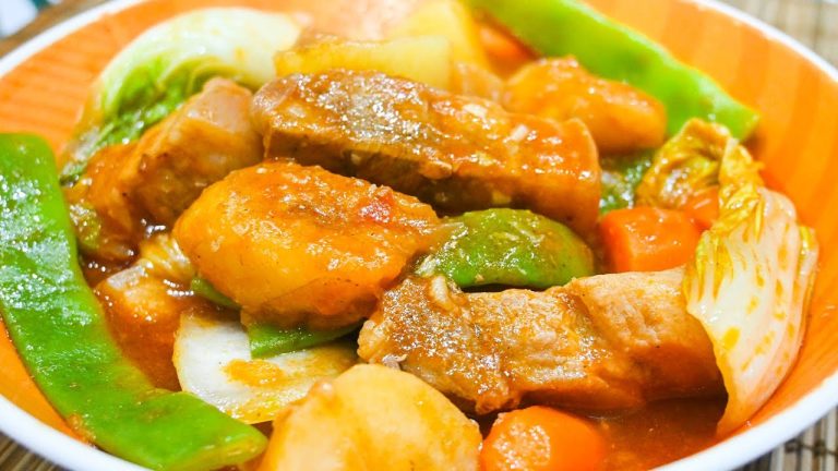 How to Cook Pork Pochero | Easy Filipino Recipe