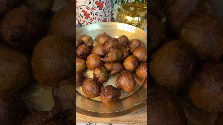 Aapke yahan isko kya bolte hain? Gulgule recipe | #shorts #food #sweet #trending #viral #cooking