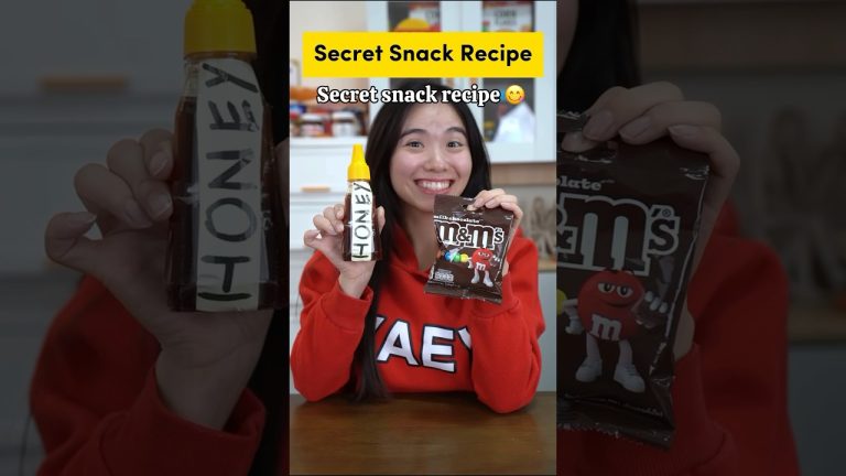 Try secret snack recipe @im_siowei #shorts #shortsfeed #snacks #sweet #honey #secret