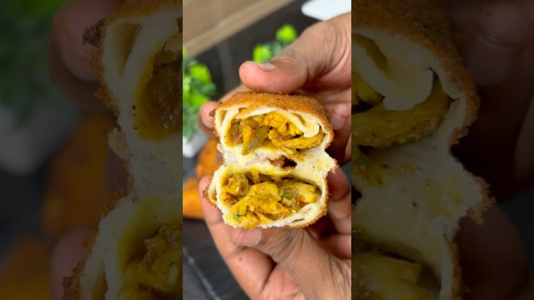 💢💥Quick and Tasty Chicken Roll 😋| Yummy and Tasty 😋😋#reels #shorts #youtubeshorts