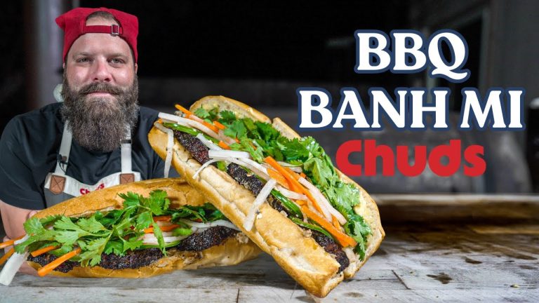 The BBQ Banh Mi Sandwich! | Chuds BBQ