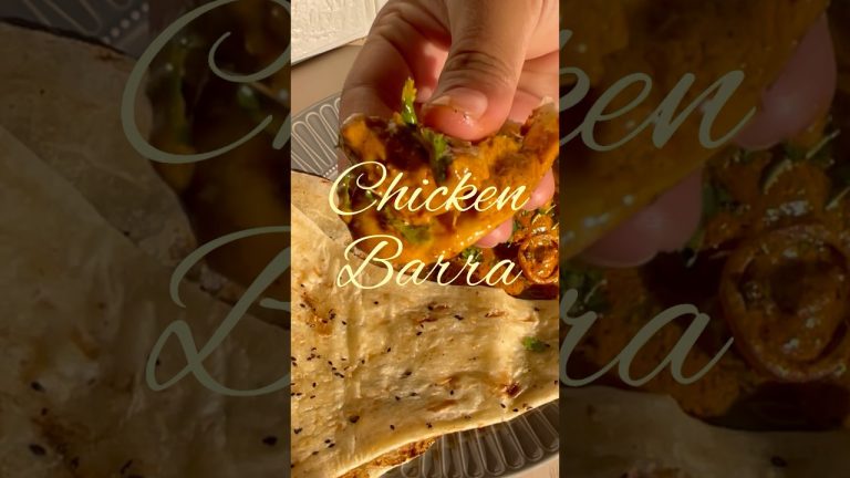 How to Make Chicken Barra (Restaurant Style)in 45 sec #easyrecipe#foodie#shorts