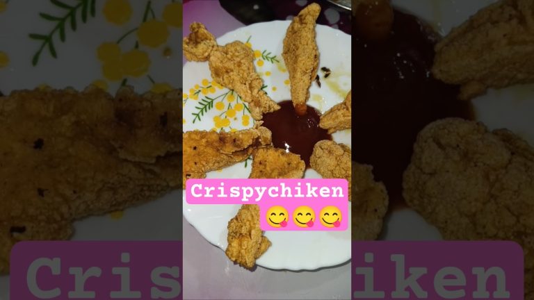Crispy chicken #crispychicken#viral #chicken #recipe #cooking #food #shortsfeed #trending