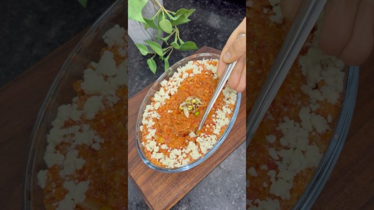 Shaadiyon wala halwa 🤌🔥| #winterspecial #trending #dessert #ytshorts