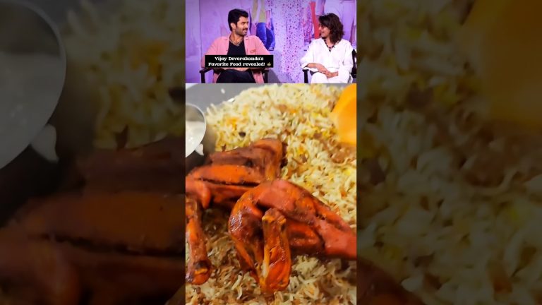 Vijay Deverakonda Favorite Chicken Biryani 🍗 | Tasty Chicken Biryani Recipe In Telugu#shorts#vairal#