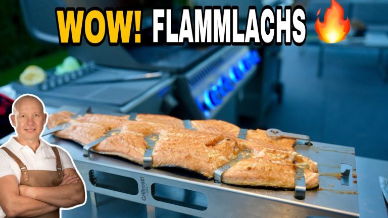 Flammlachs vom Gasgrill | Top Zubehör als Weihnachtsgeschenk 🎄