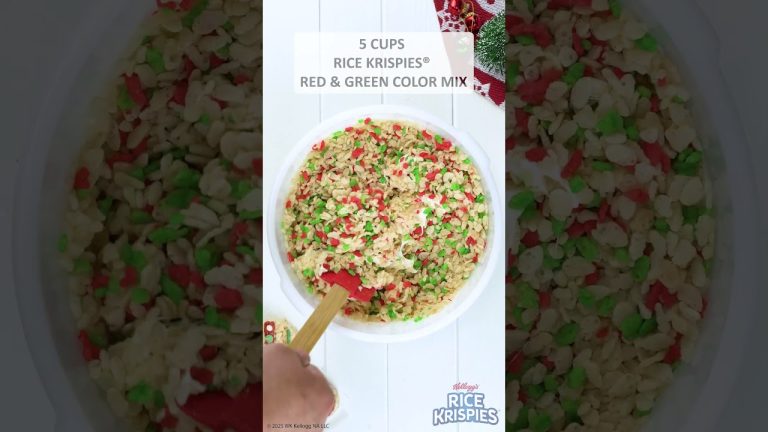 Festive Shapes with Rice Krispies Cereal | Holiday Cookie Cutter Desserts