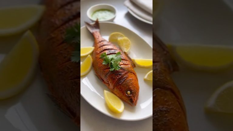 Winters Special Grill Fish🐠🐠 #fish #recipe #food