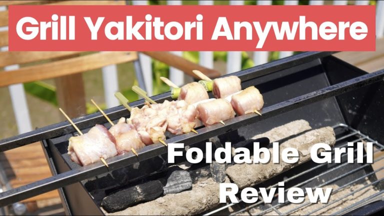 Make Yakitori Anywhere – Firesense Notebook Portable Grill – Unboxing and Yakitori Grilling